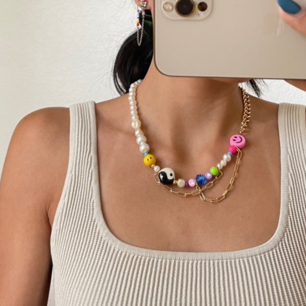 Happy Go Lucky Inspired Necklace